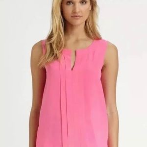 Kate Spade Pink Silk Addie Top Size 10